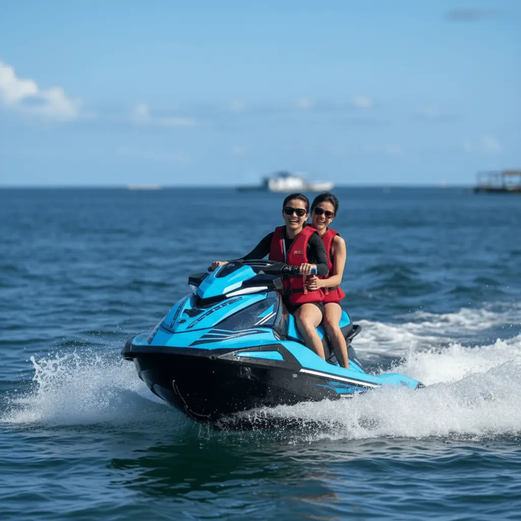 jet ski couple