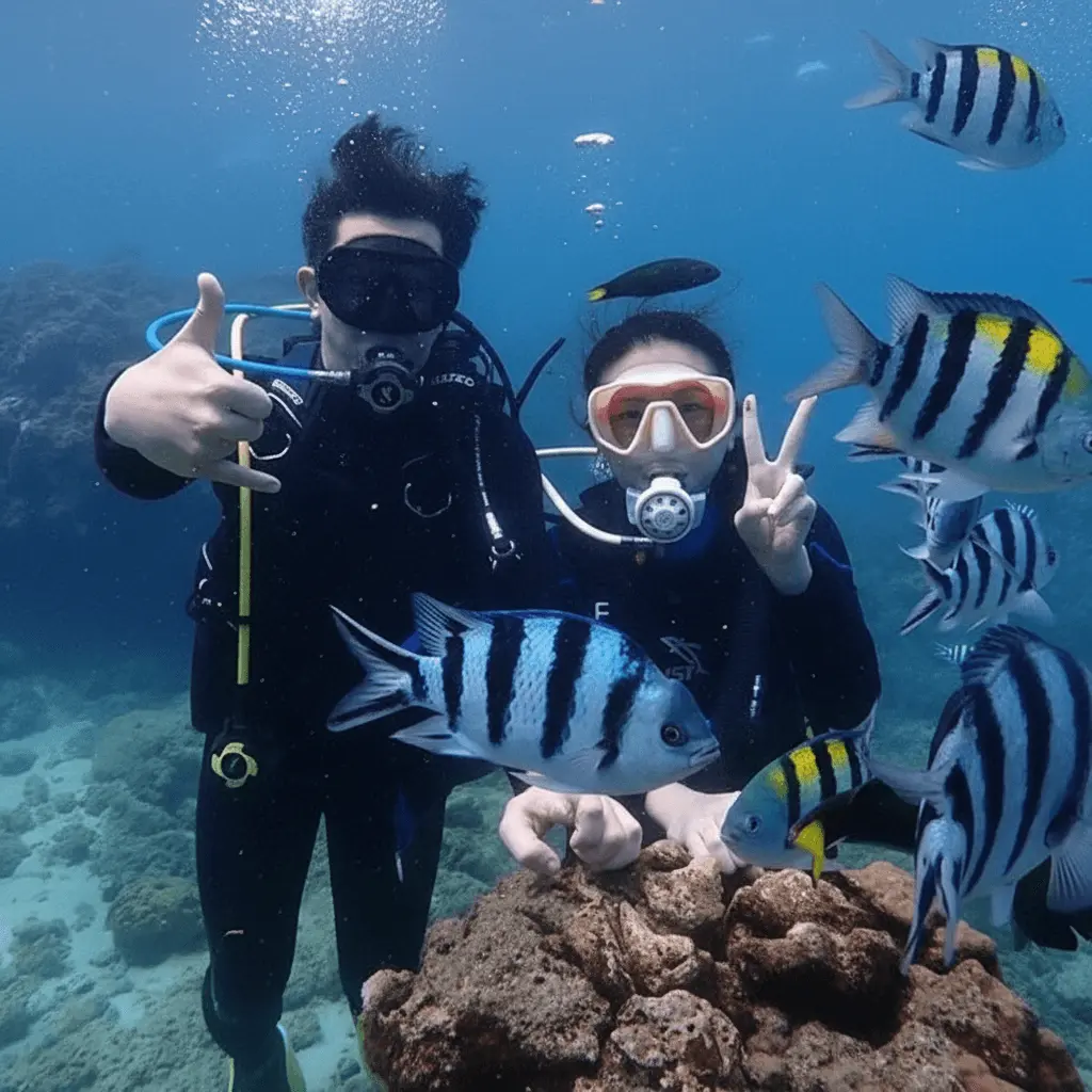 scuba dive